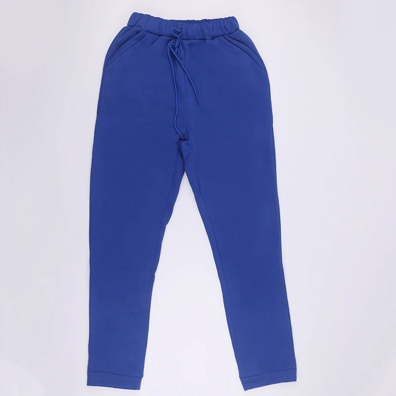blue pants OMSJ неоновый зеленый однотонный спортивный костюм женский комплект из 2 предметов повседневный комплект со штанами костюм комплект одежды с длинными рукавами уличная женская одежда - Цвет: blue pants