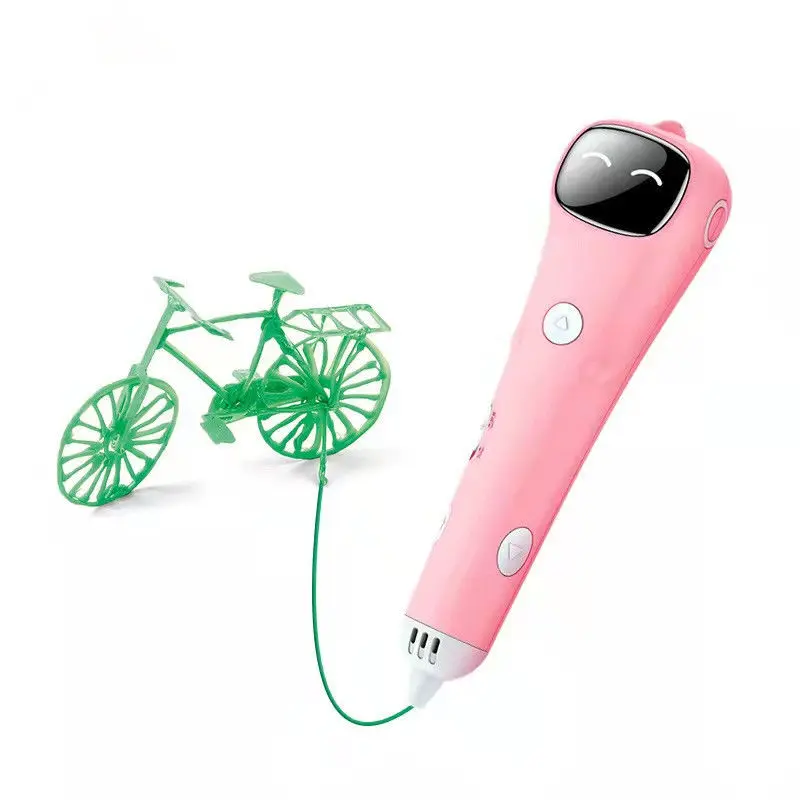 

Pen Low Temperature Wireless 3D Printing Pen Digital Display Rechargeable 3D Drawing Pen For Kids Educational Toys Gifts