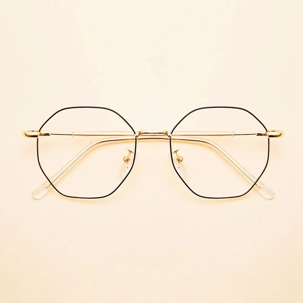 Простые Женские Восьмиугольные очки Универсальные мужские для защиты глаз в