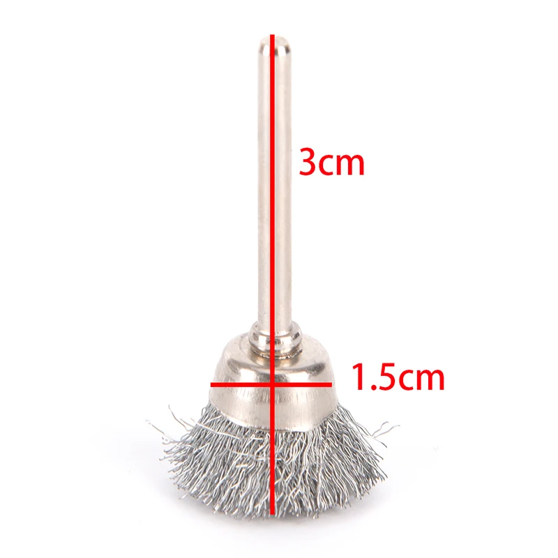 

10Pcs/Set Brass Steel Wire Wheel Brush Polishing Wheels Kit for Rotary Tools Wholesale