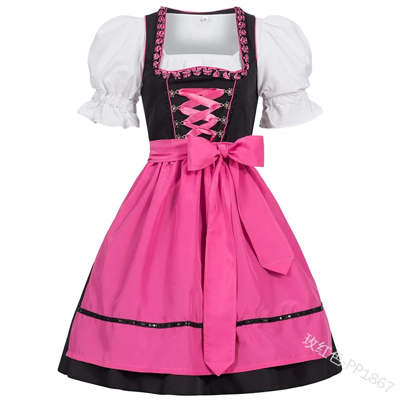 Фестиваль пива Для женщин Девушка костюм горничной Wench Германия баварский