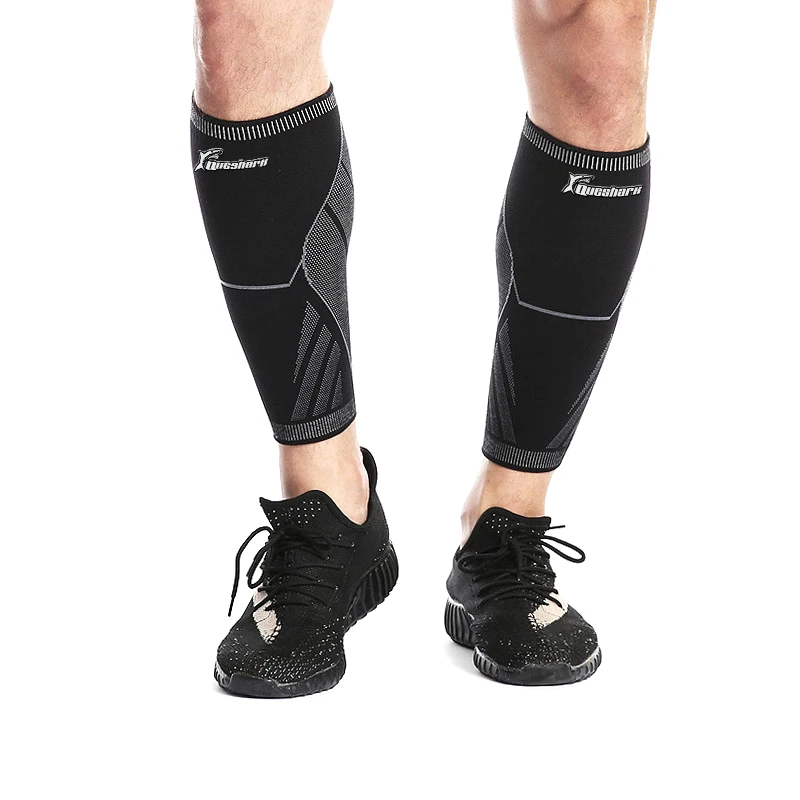 

Professional Elastic Knitted Calf Sleeves Football Sports Basketball Calf Legwarmers Cycling Running Leg Protection