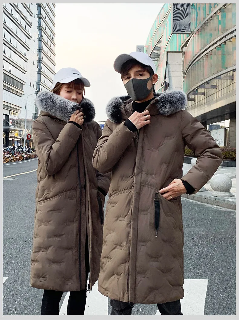 Cotton padded men's winter new Korean down cotton padded jacket couple fashion men's coat men clothes