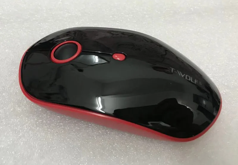 T-WOLF Q10 Беспроводная перезаряжаемая компьютерная мышь 2,4 ГГц Бесшумная тонкая компьютерная мышь Портативная USB оптическая мышь 1600 dpi для Macbook/ноутбука
