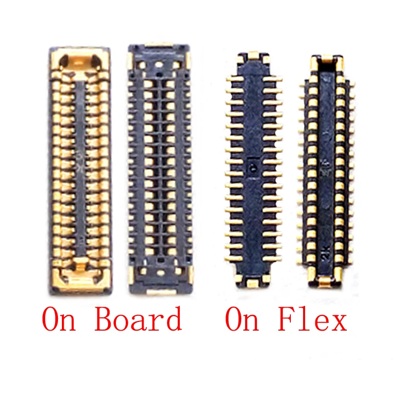 

2Pcs LCD Display Screen Plug Flex FPC Connector For Huawei Honor Play4T Play 4T 4 Pro 4Pro Play4pro Enjoy 20 Port On Board 32pin