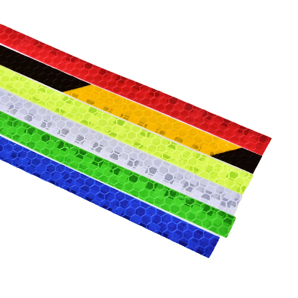 

Fluorescent MTB Bike Bicycle Reflective Stickers Cycling Motorcycle Strip Decal Tape Safety