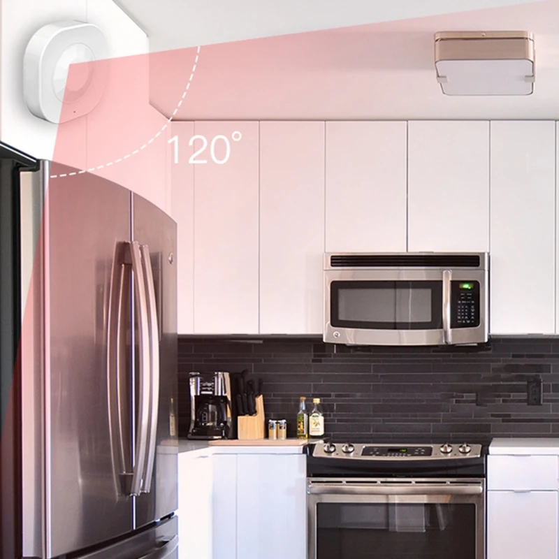 

Smart PIR Motion WiFi Human Body Sensor Security Burglar Alarm APP Control Smart 23GB