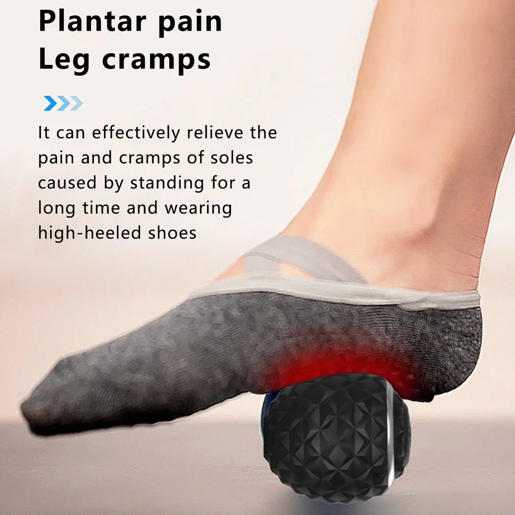 

Fitness Equipment Yoga Massage Ball Electric Massage Ball Rechargeable Four-speed Vibration Massage Ball Sporting Goods