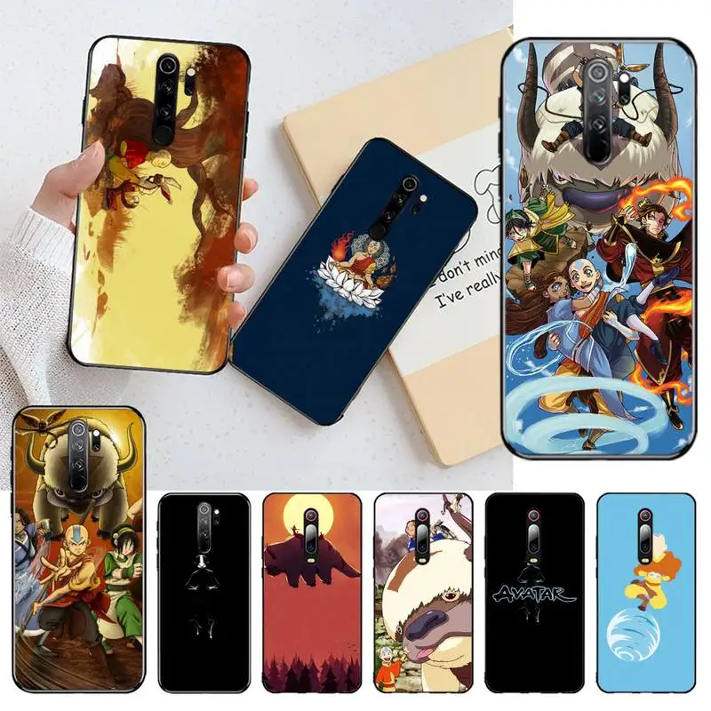 

YJZFDYRM avatar the last airbender Coque Shell Phone Case for Redmi Note 9 8 8T 8A 7 6 6A Go Pro Max Redmi 9 K20