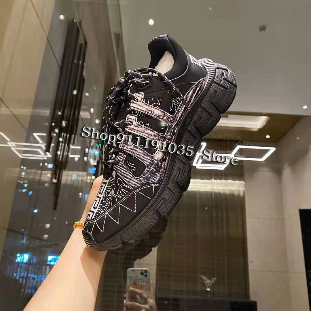 

2021 top designer brand fashion luxury top quality imported leather spring and summer new sports shoes 36-43