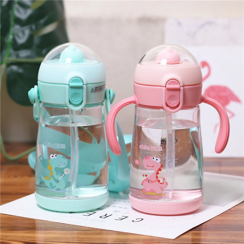 Ручная детская тренировочная чашка для младенцев раньше портативная на плечо