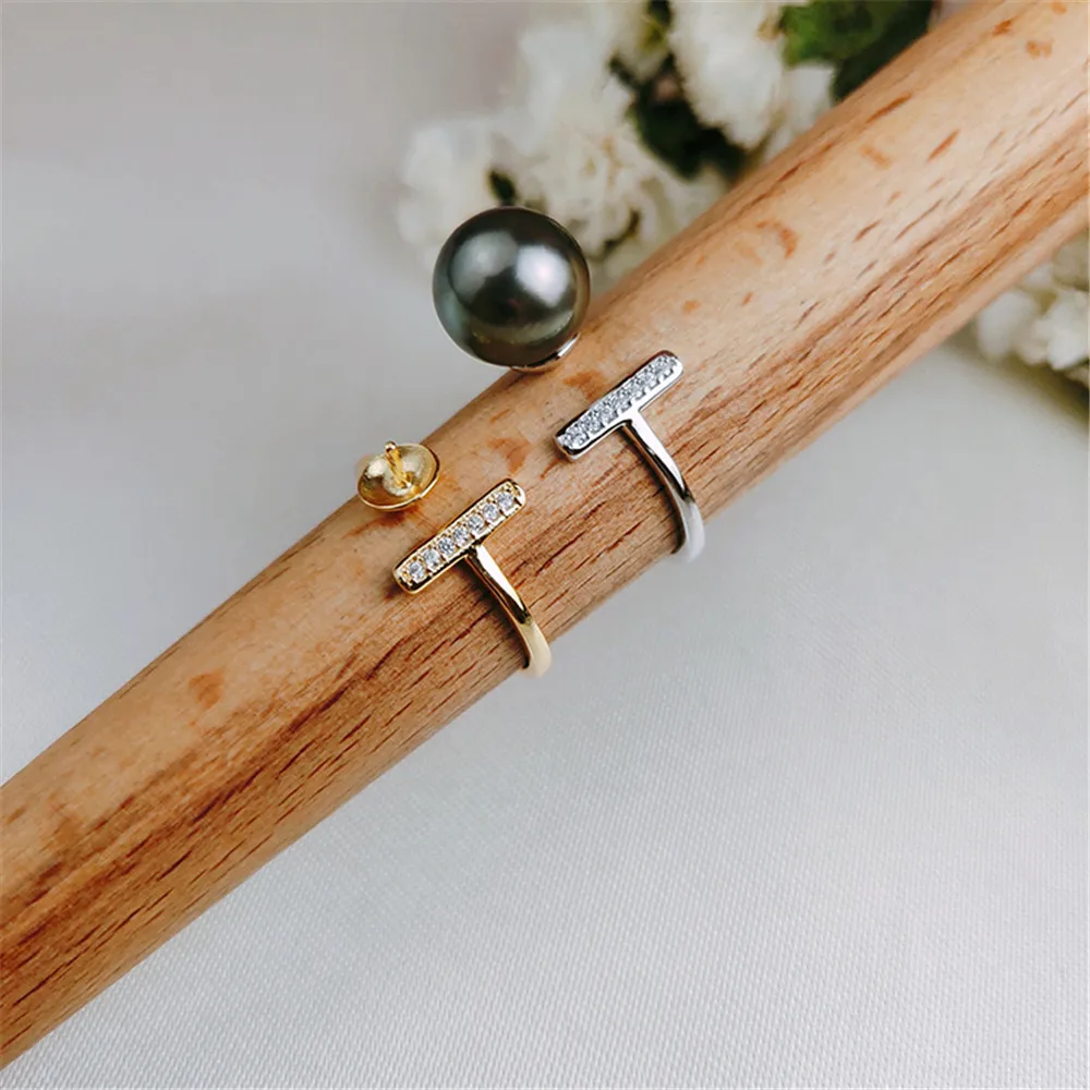 Классическое регулируемое кольцо из стерлингового серебра 925 пробы аксессуары