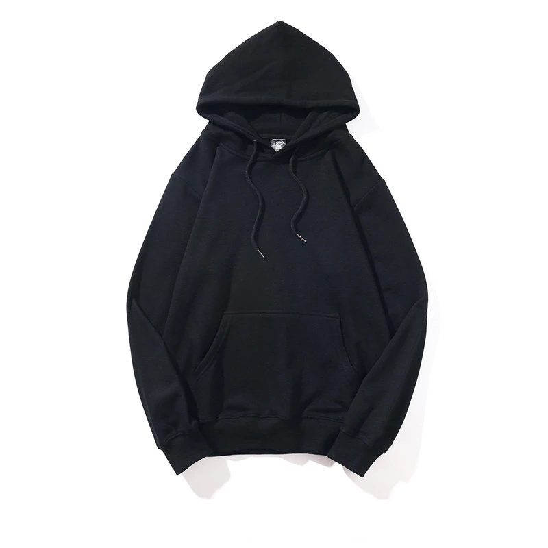 Мужская однотонная толстовка BOLUBAO с капюшоном