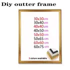 Деревянная Растяжка diy картина маслом Алмазная мозаика Толстая деревянная рамка Настенная картина рамка фото внутренняя рамка наклейка