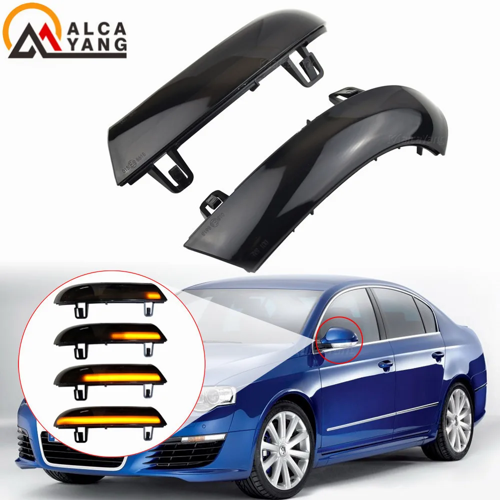 Светодиодный индикатор зеркала заднего вида для Volkswagen VW GOLF 5 Jetta MK5 Passat B5.5 B6