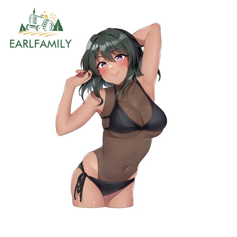 

EARLFAMILY 13 см x 7,8 см для фотографий, креативные виниловые устойчивые к царапинам автомобильные наклейки, граффити, водонепроницаемые наклейки ...