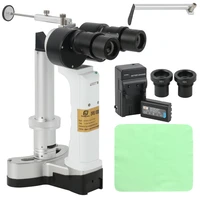 handheld slit lamp microscope optical medical inspection led lamp ophthalmology pet hospital binocular microscopio
