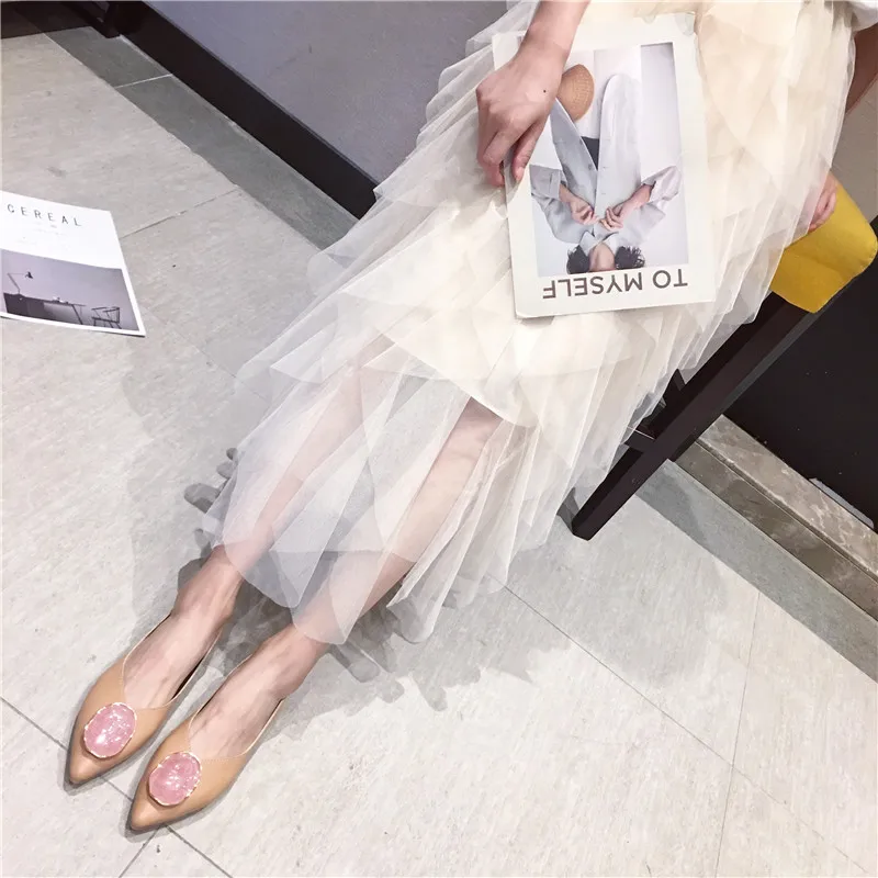 

Brand Summer Flats Ballet Shoes Women Pointed Toe Shallow Ballerina Soft Moccasin Slip on Loafers Female S Sapato Feminino Shoes