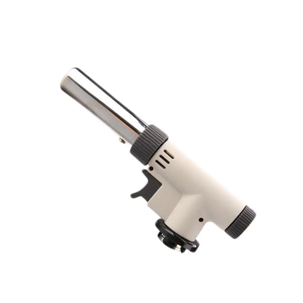 

Портативная кухонная зажигалка для барбекю, многоразовая кухонная бутафонарь жигалка с регулируемым пламенем для десертов, кемпинга