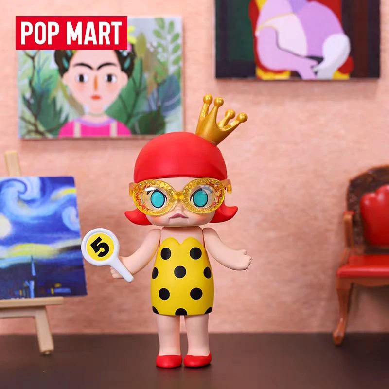 Оригинальная модель POP MART в стиле Молли Арт серия Tycoon игрушки модели 12 стилей