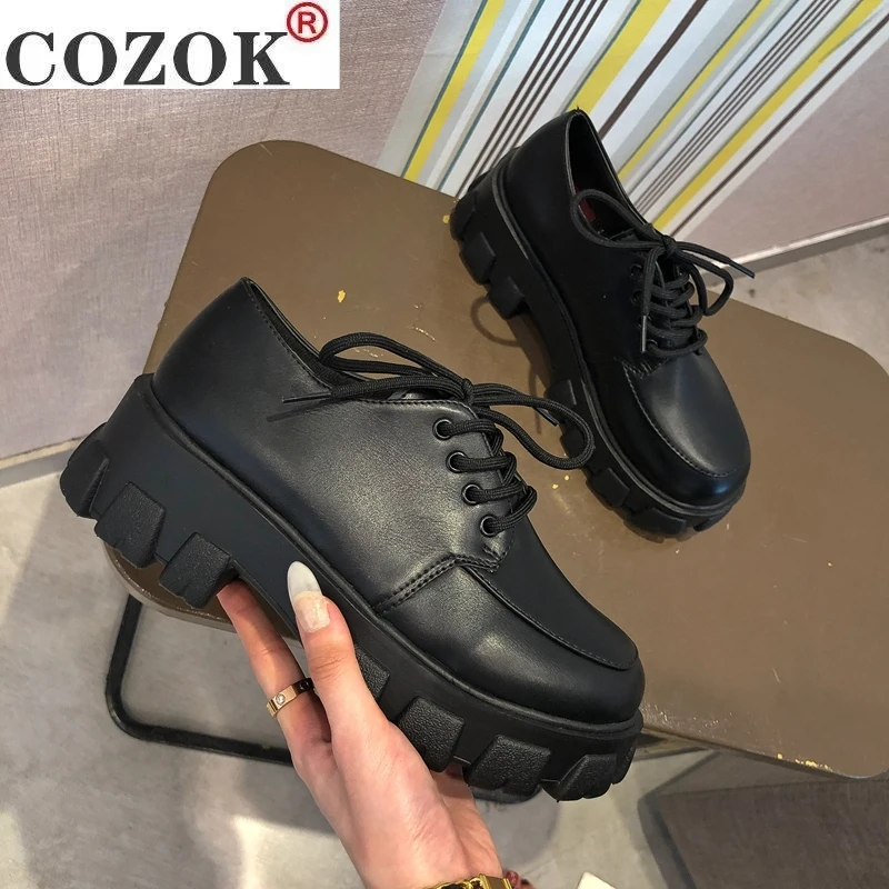 

Women Chunky Sneakers Hidden Heels Height Increasing Ladies Wedge Shoes High Top Autumn Platform Women Shoes M1093