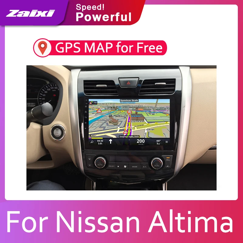 Android автомобильный Радио Мультимедиа Видео плеер Авто Стерео gps для Nissan Altima L33 2013 медиа Navi wifi BT
