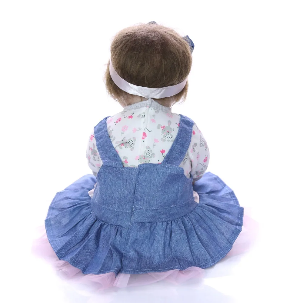 22 &quotреалистичные возрождающиеся Младенцы 55 см мохеровые настоящие к жизни