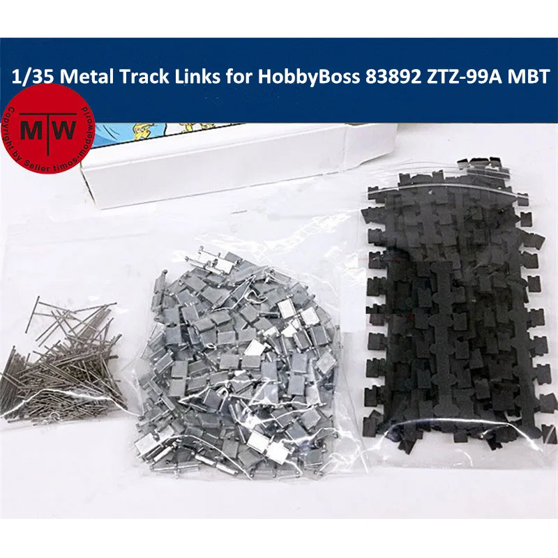 1/35 масштаб металл трек ссылки w/металлический штырь для HobbyBoss 83892 PLA ZTZ 99A модель