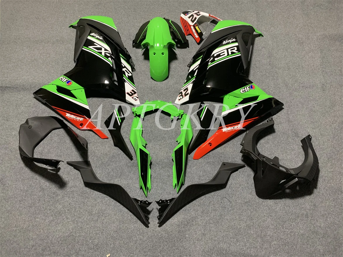 

New ABS Motorcycle Full Fairing Kits Fit For Kawasaki Ninja300 ZX300R EX300 300R 2013 2014 2015 2016 2017 Custom Green Black
