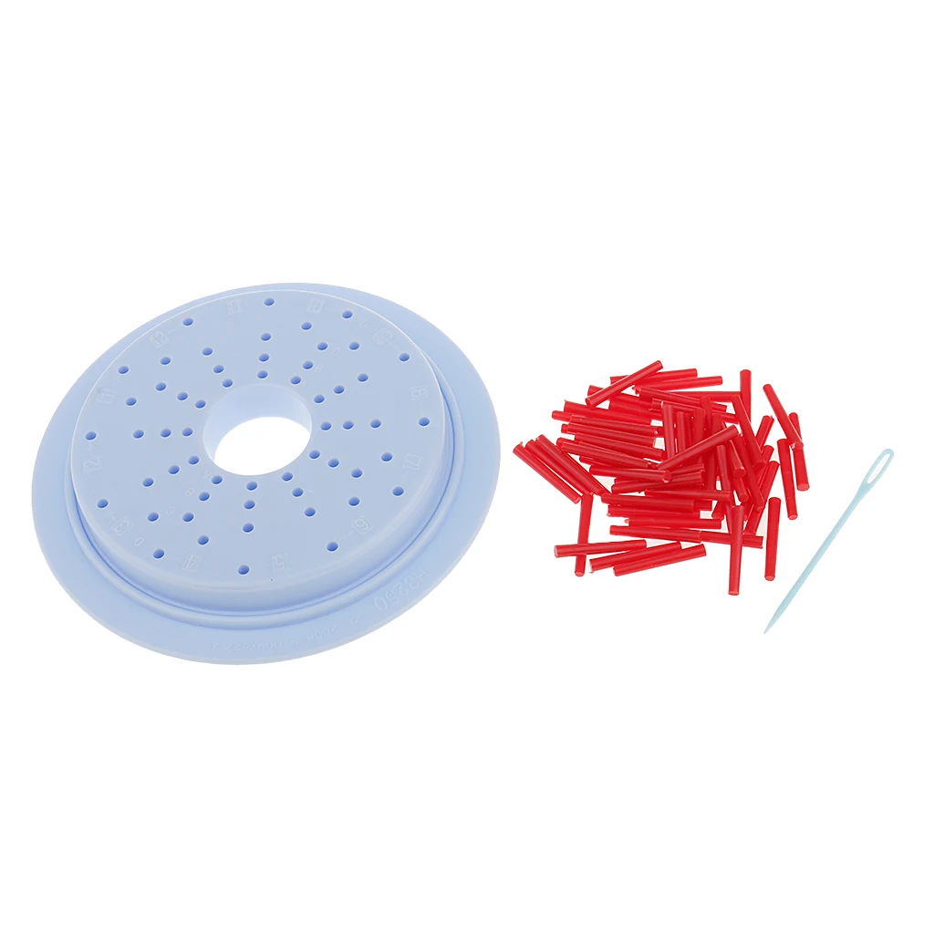 Круглый пластиковый ткацкий станок для вязания цветочный шаблон вязальный хобби