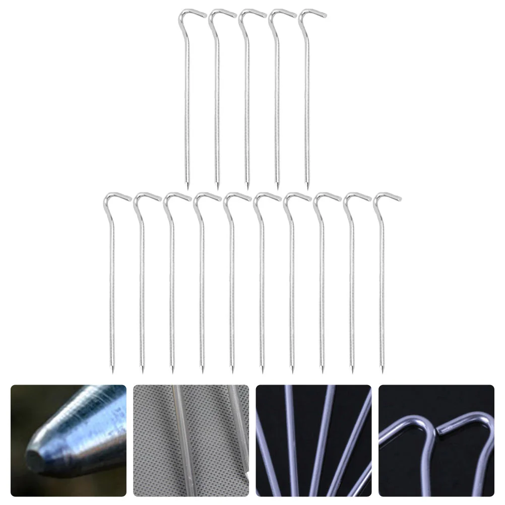 

15 шт., алюминиевые колышки для палатки