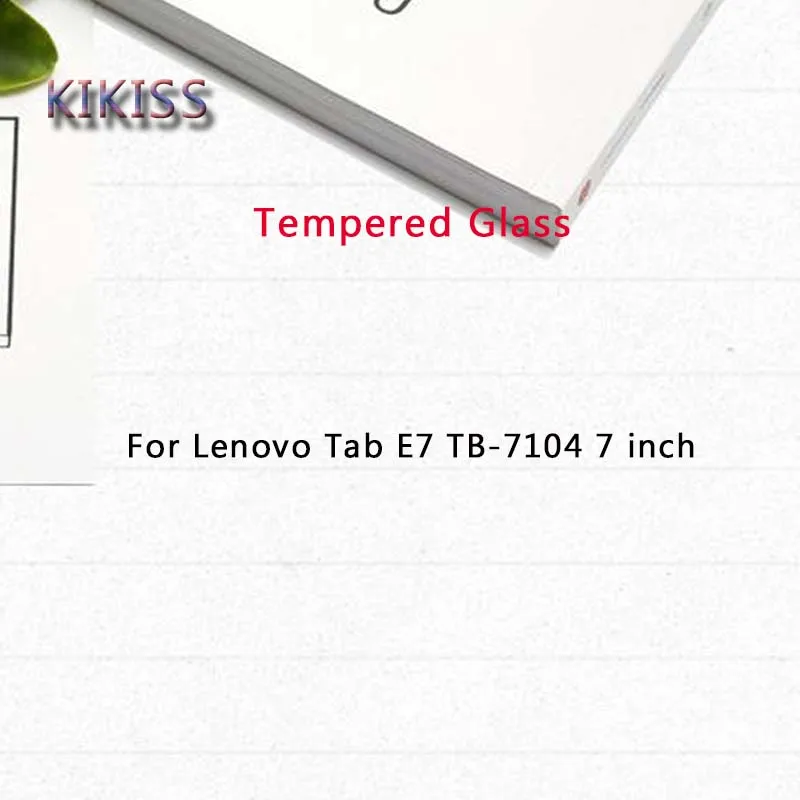 For Tab E7 TB-7104 Закаленное Стекло для lenovo Tab E7 E8 M10 P10 Tab2 3 4 эфирных A10 A10-70L TB3-710I TB-7304X TB-7504X защита экрана планшета - Цвет: For Tab E7 TB-7104