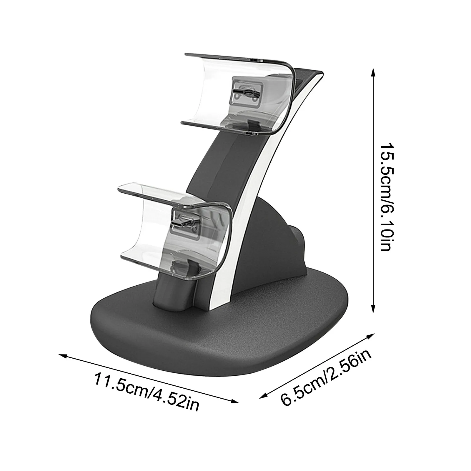 2021 new viugreum dual controller charger dock for sony ps5 desktop power cradle charging stand electronic machine manner free global shipping