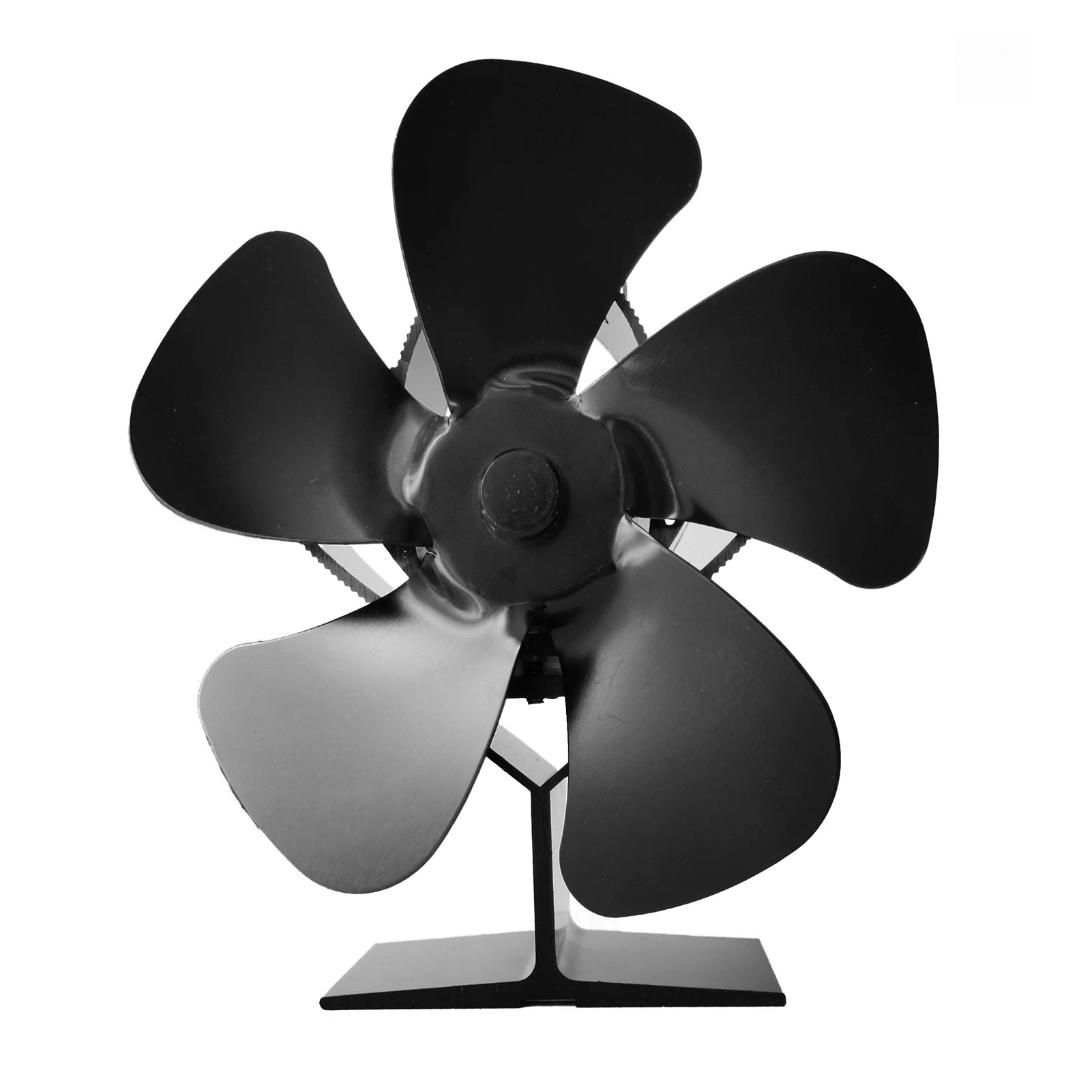 

Черный камин, 5 лезвий, рабочая деревянная горелка Ecofan, тихий дом, эффективное тепло, восхищение