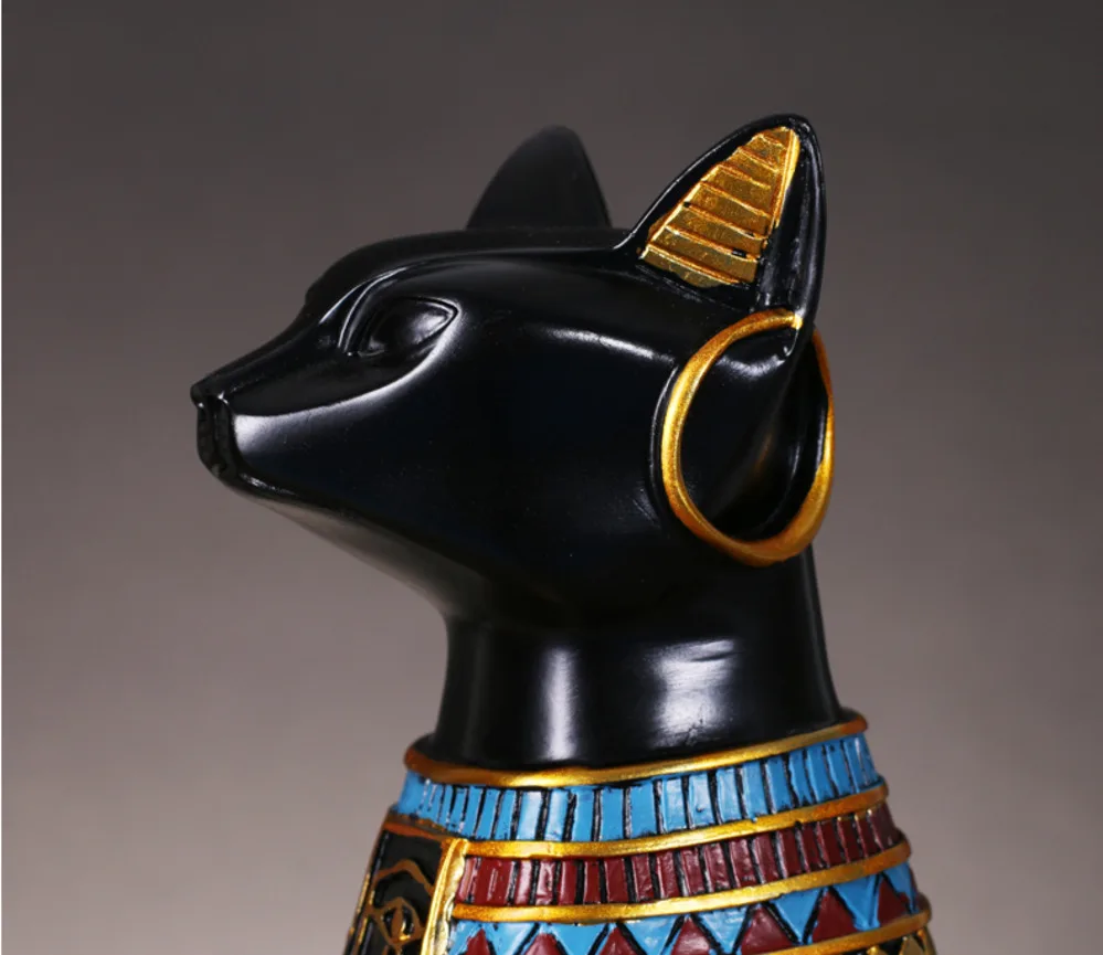 Креативный Древний Египет кошки Бог Искусство Скульптура египетские Баст