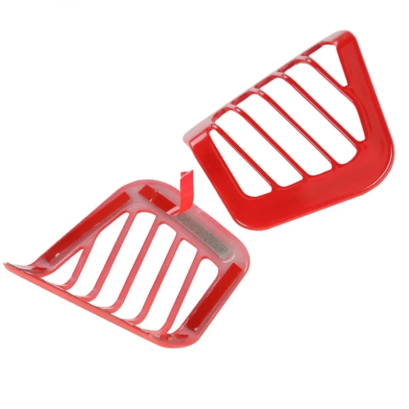 

Sansour Car Dashboard Panel Air Conditioning Vent Outlet Decoration Cover Stickers for Jeep Gladiator JT 2018+ Car Accessories