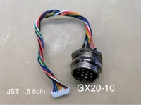 gx20 10 gx16 9 zh1 5 female male gx16 gx20 plug in aviation plug socket connector with 15cm 28awg