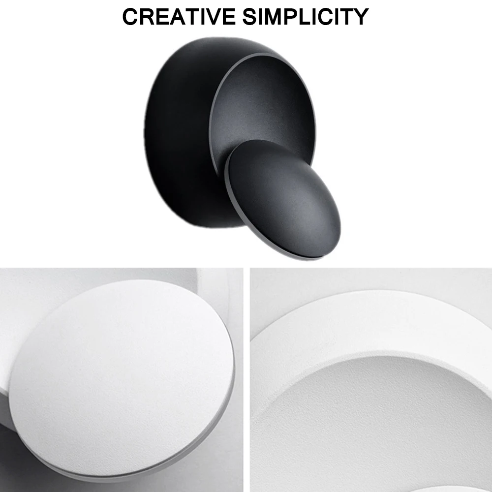 

5W LED Wall lamps Lights Bed Decoration Side Lamp Bedroom Ceiling Lamp 360 Degree Rotation Adjustable Light For Modern Home