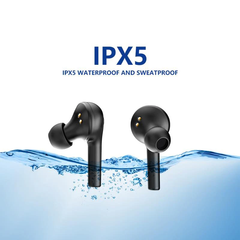 Наушники-вкладыши TWS Bluetooth наушники V5.0 4D Hi-Fi стерео Беспроводной с микрофоном Шум
