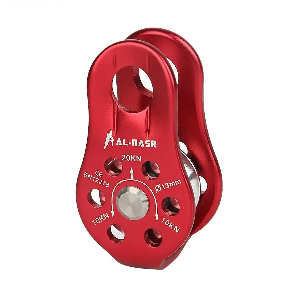 

Mountaineering Rigging Equipment Pulley Climbing Rock Cave Altitude Climbing Q0X7 Pulley Rescue High Mountaineering Pulley O4L9