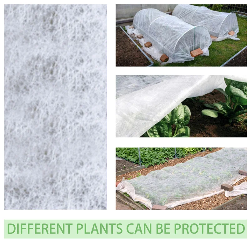 

Winter Reusable Plant Cover Non-Woven Fabric Freeze Protection Plant Frost Protection Blanket Garden Supplies Plant Anti-freeze