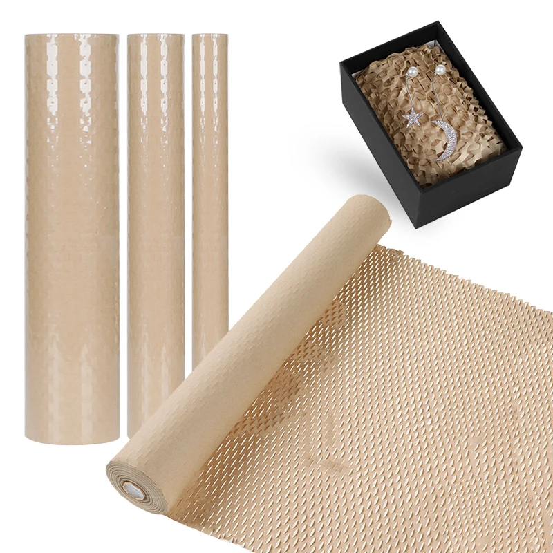 

Упаковочный материал, подарочная упаковочная бумага для цветов, сотовая Крафтовая бумага для рождества, Хэллоуина, дня рождения, упаковочн...