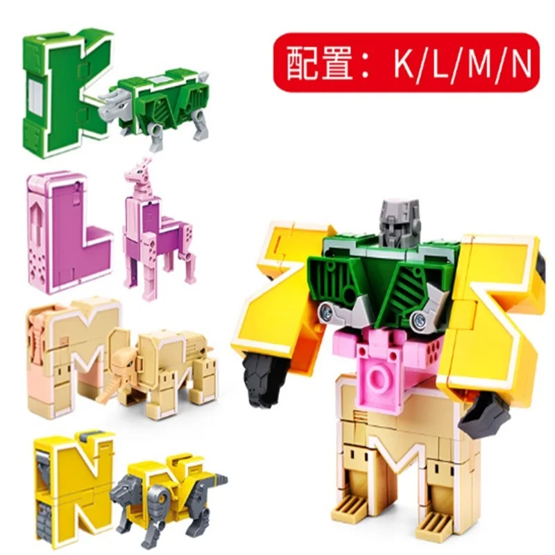 Преобразования Dinoking Dinobots A Z английский фигура с буквами игрушки|Игровые фигурки