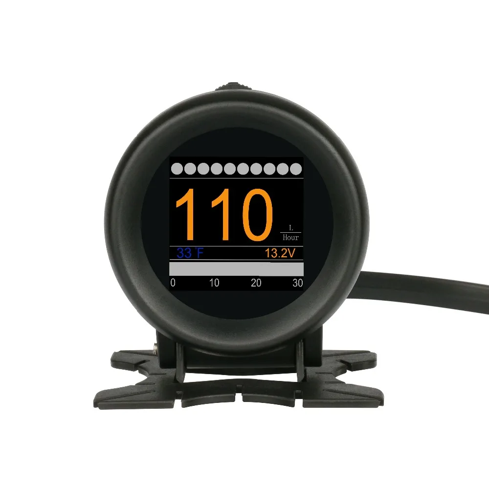 AUTOOL X60 метр OBD2 HUD Многофункциональный цифровой турбо измеритель давления
