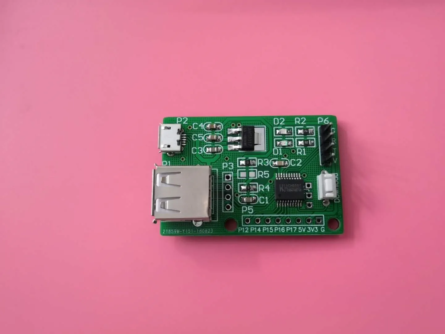 WCH CH559 CH559T USB Development Board Evaluation Learning HOST/DEVICE | Инструменты