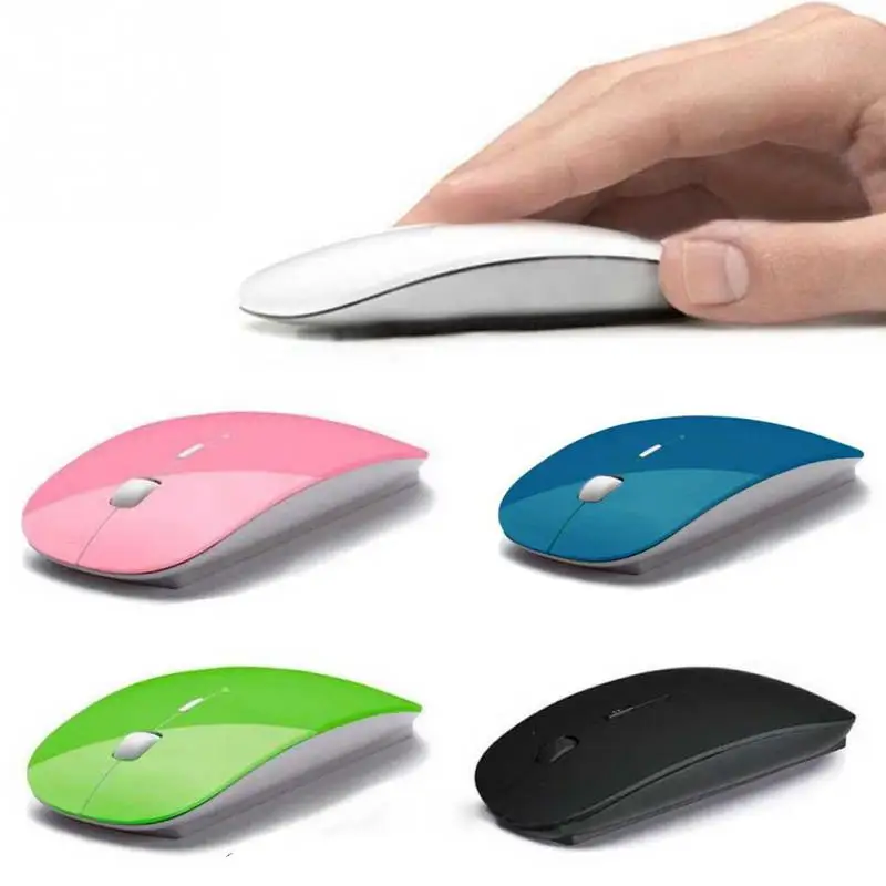 

Computer Mouse Mice for Laptop Notebook! Ultra Thin 2.4G Optical Wireless MouseB Receiver Air Mouse Cordless