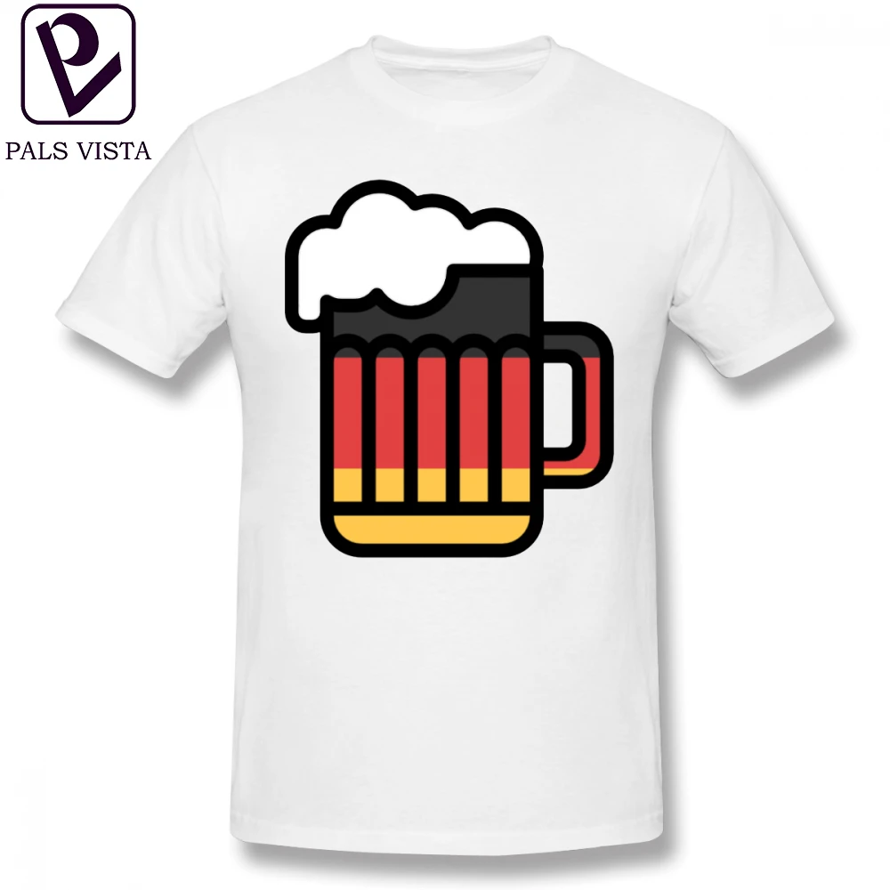 

Bier T Shirt Bier T-Shirt Fashion Short Sleeves Tee Shirt Funny 100 Percent Cotton Printed Men Plus size Tshirt