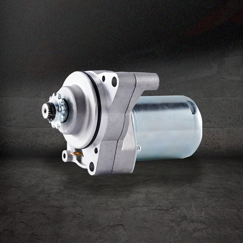 

Riding-type Curved Beam Motorcycle Engine Head Parts Starter Motor C100/Dayang/DY