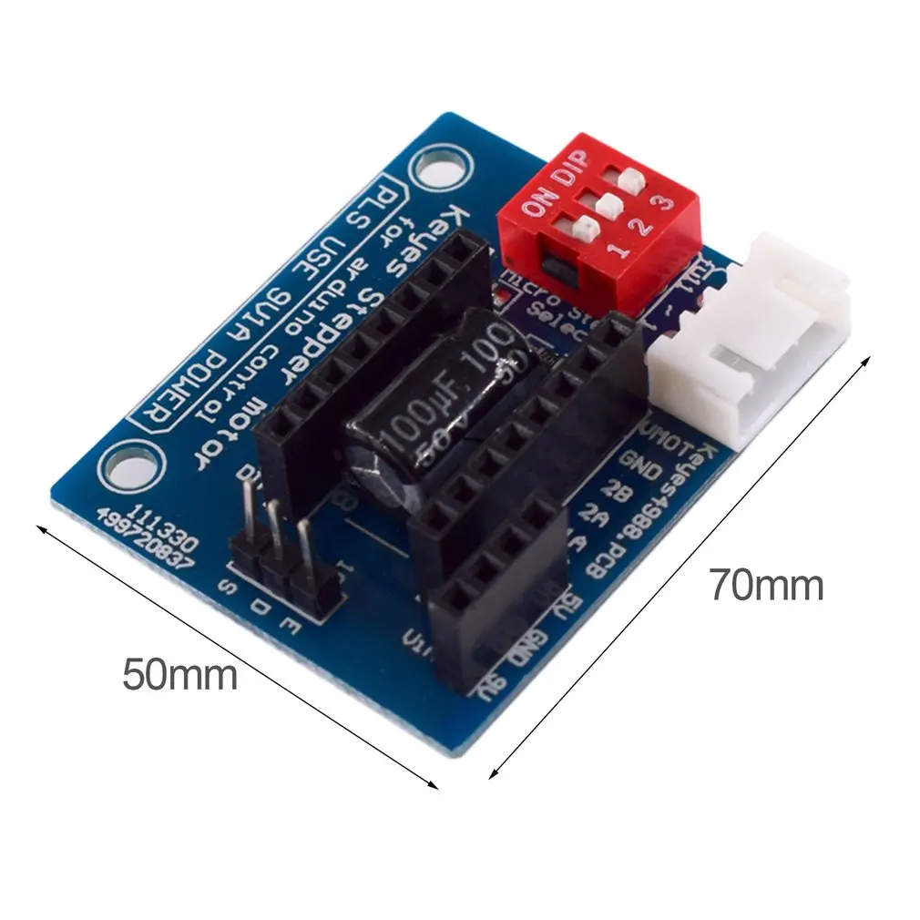 1 шт. HW-434 A4988 DRV8825 Драйвер шагового двигателя панель управления плата расширения