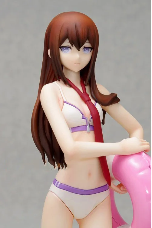 Экшн фигурка Steins Gate Makise Kurisu бикини пляж купальник королевы Ver. Милые игрушки из